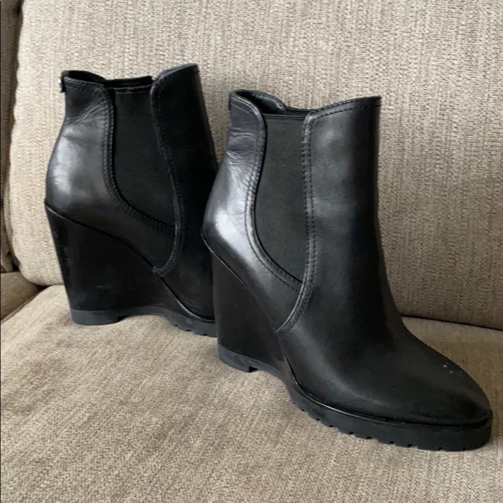 Michael Kors wedge ankle boots